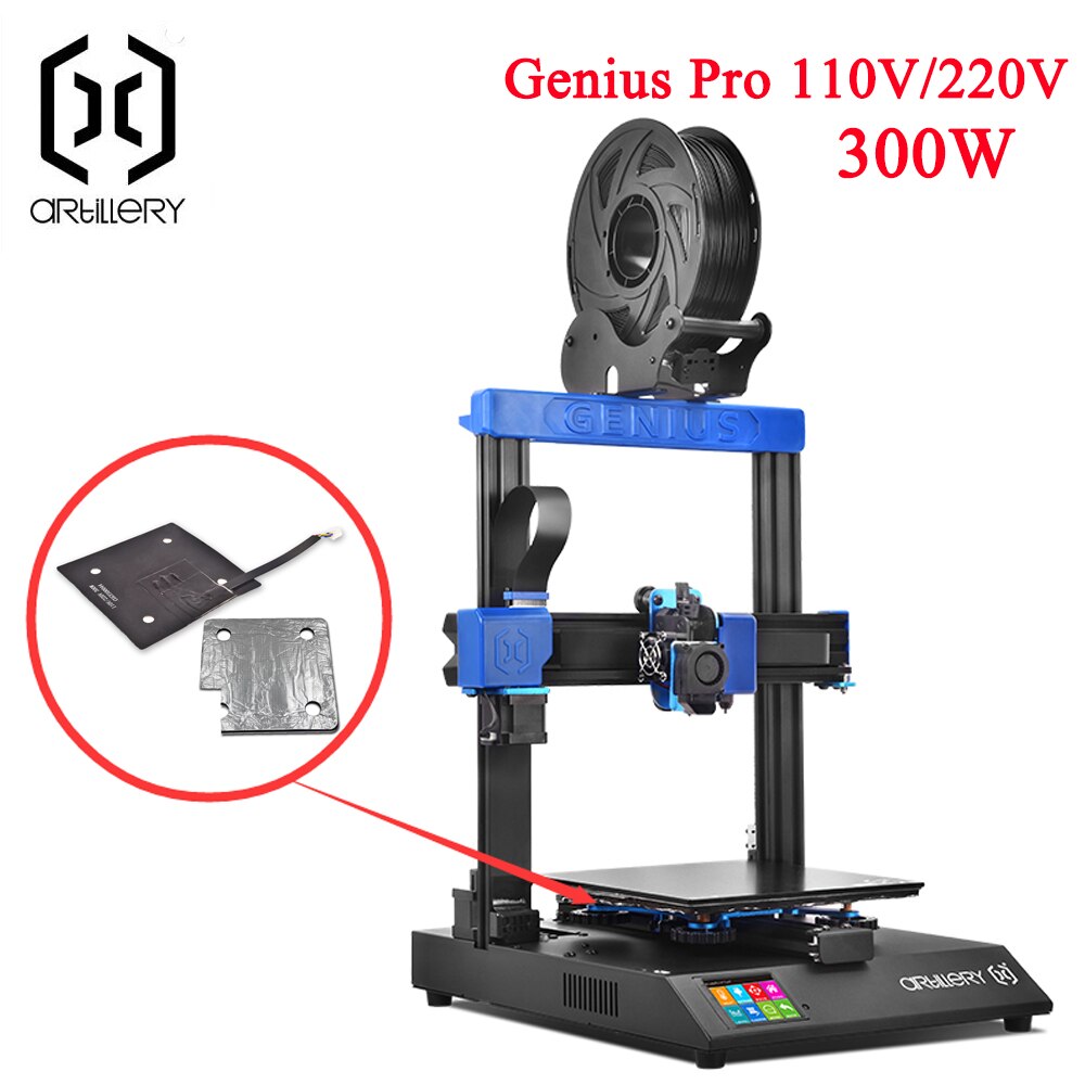 Artillery – Sidewinder X2 et Genius Pro, impression 3D, Kit de fusibles en coton chauffant pour lit , 110/220V