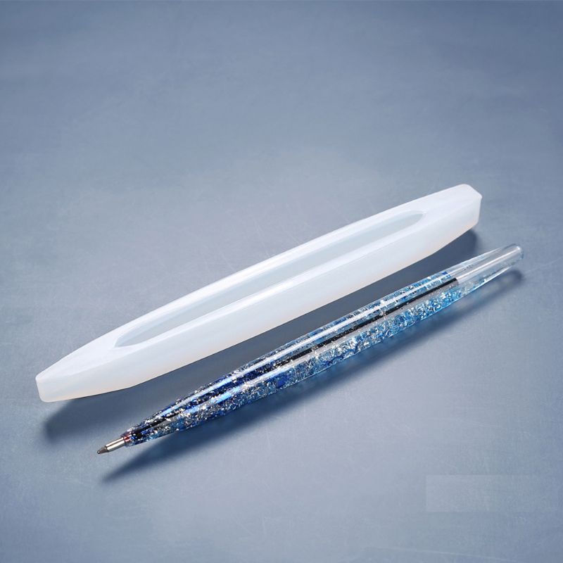 Ballpoint Pen UV Epoxy Resin Casting Mold Penholder Silicone Mold DIY Art Craft: 2