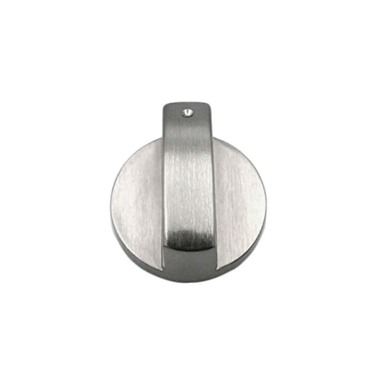 4 stk universelt metal sølv gaskomfur drejeknapper adaptere ovn switch madlavning 6mm overfladekontrol låser køkkengrejsdele