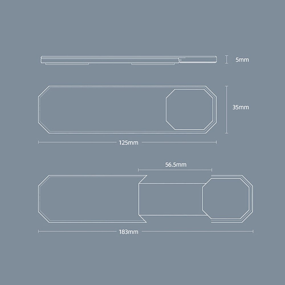 Klappbarer laptop- und handy-ständer, multifunktional, seitlich montierbar, magnetisch, verstellbar