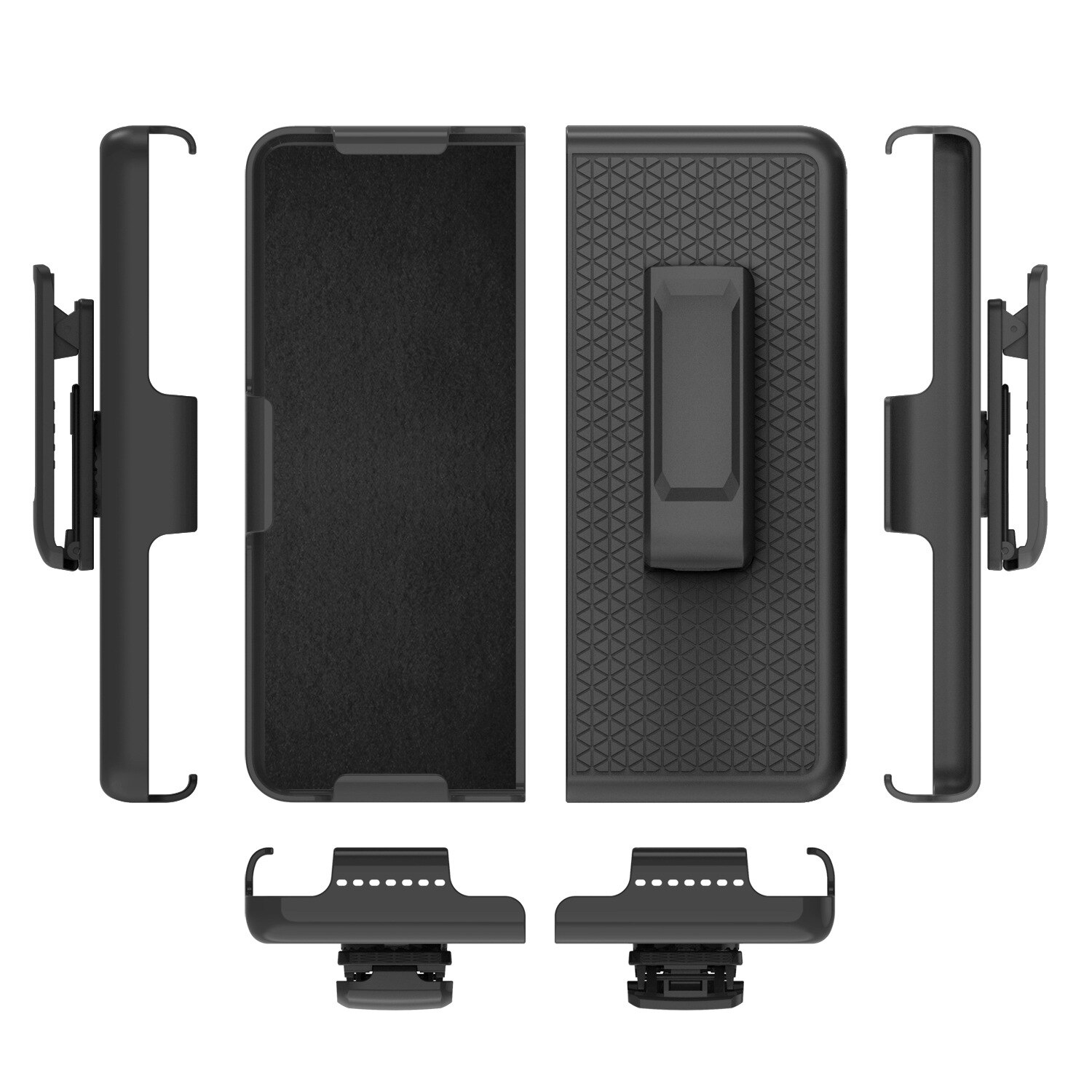 Custodia DuraClip per Samsung Galaxy Z Fold 3 custodie con Clip da cintura Cover anteriore/posteriore sottile con fondina per Galaxy Z Fold 3 Funda