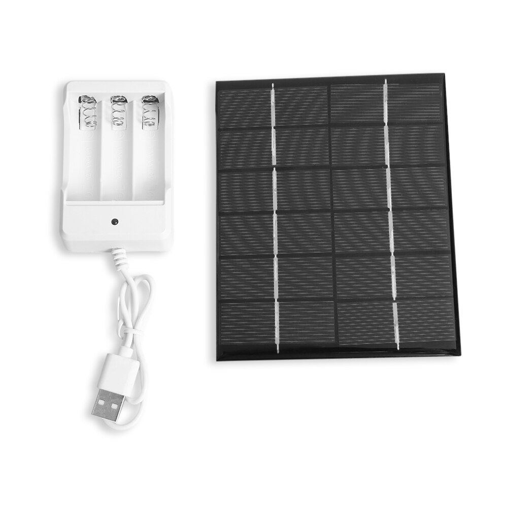 AA Rechargeable Battery Charger 2W 6V Solar Panel for Power Bank Phone Charger Smart Phone Portable Flexible Power