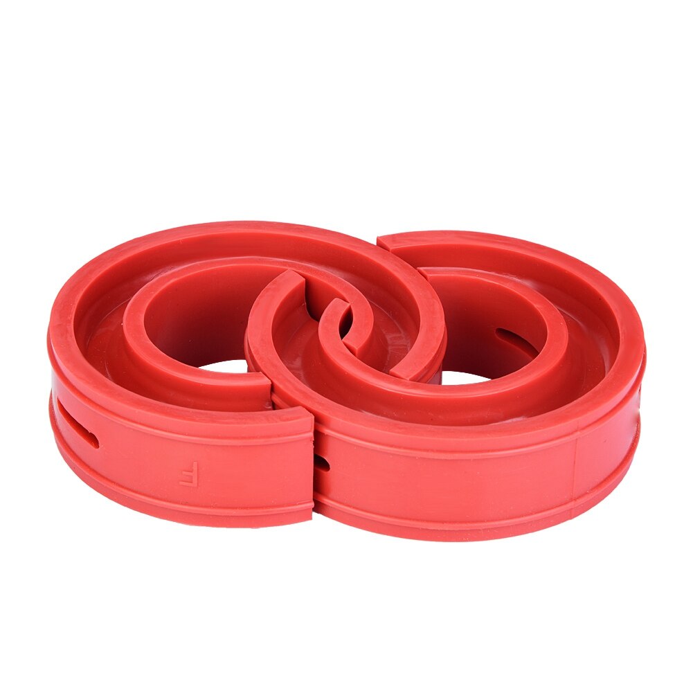 2pcs Car Styling Car Shock Absorber Suspension Autobuffer Car Air Bag Front Rear Spring Bumpers Accessories Auto-Buffers Cushion: F