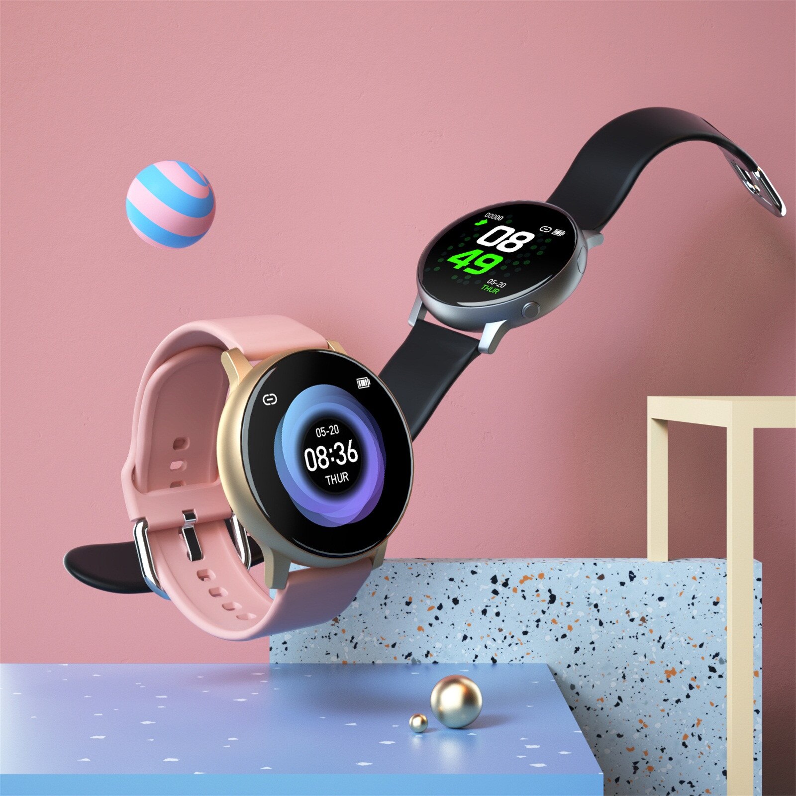 Bloeddruk Hartslag Smart Horloge Ip67 Waterdichte Fitness Tracke Smartwatch S2 Mannen Smart Horloge Opaski Na Rękę