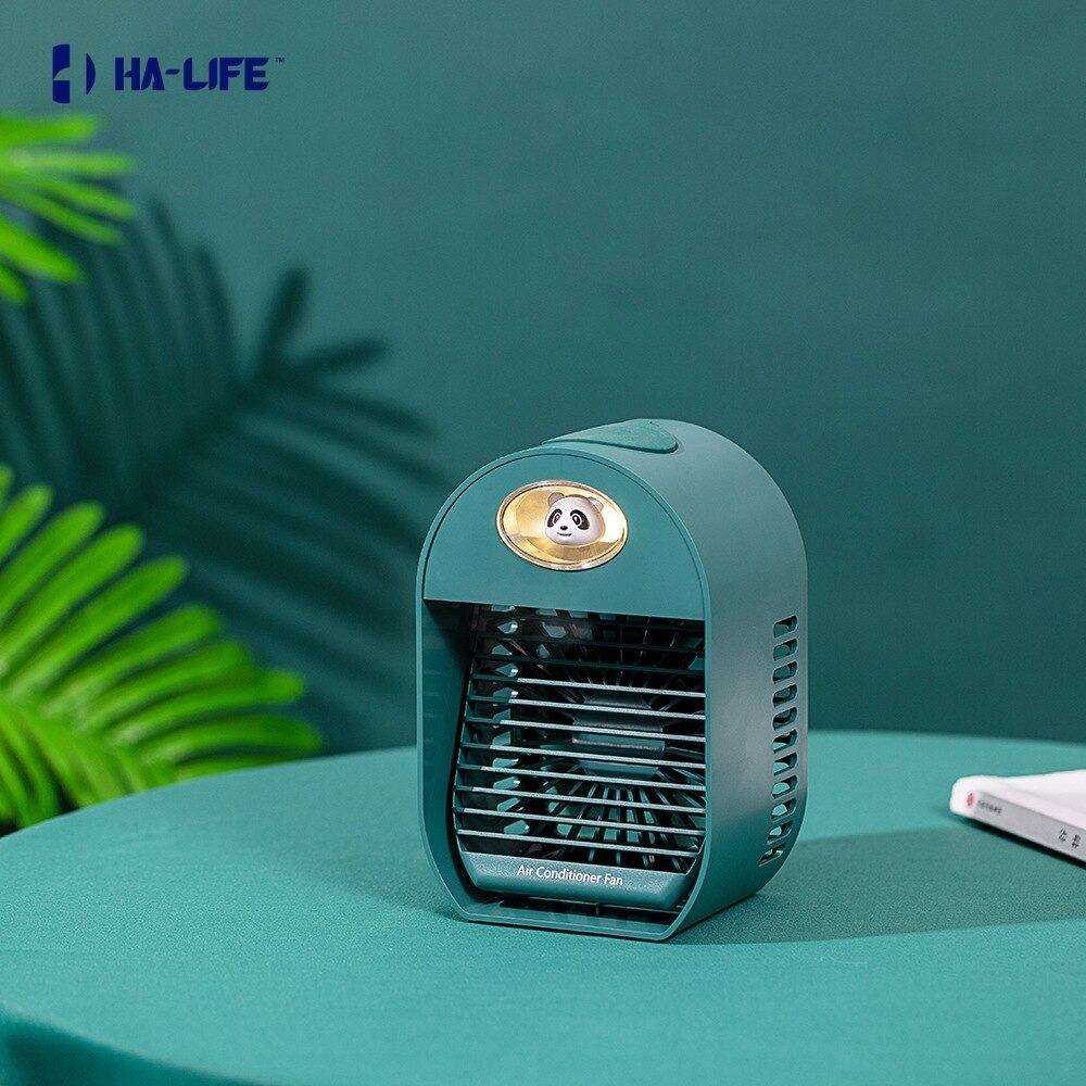 Doki zabawka nowy przenośny ładowanie nawilżanie klimatyzacja wentylatory domowy mini wentylator chłodzący Usb ambona wentylator chłodzący 2021