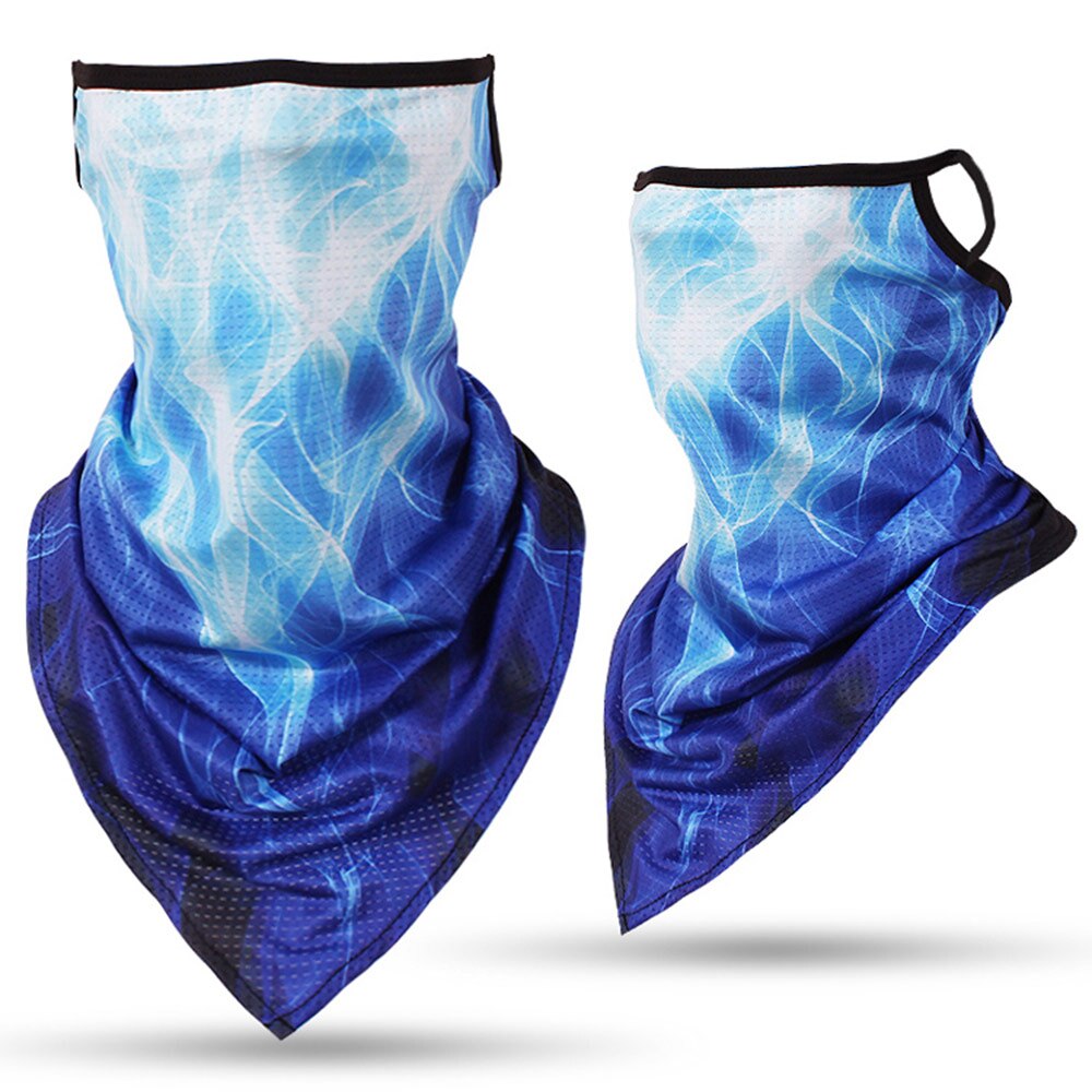 Passamontagna Moto estivo Moto Bandana Earloop maschera di seta di ghiaccio sciarpa tubolare motocross motociclista ciclismo scaldacollo uomo donna: 10