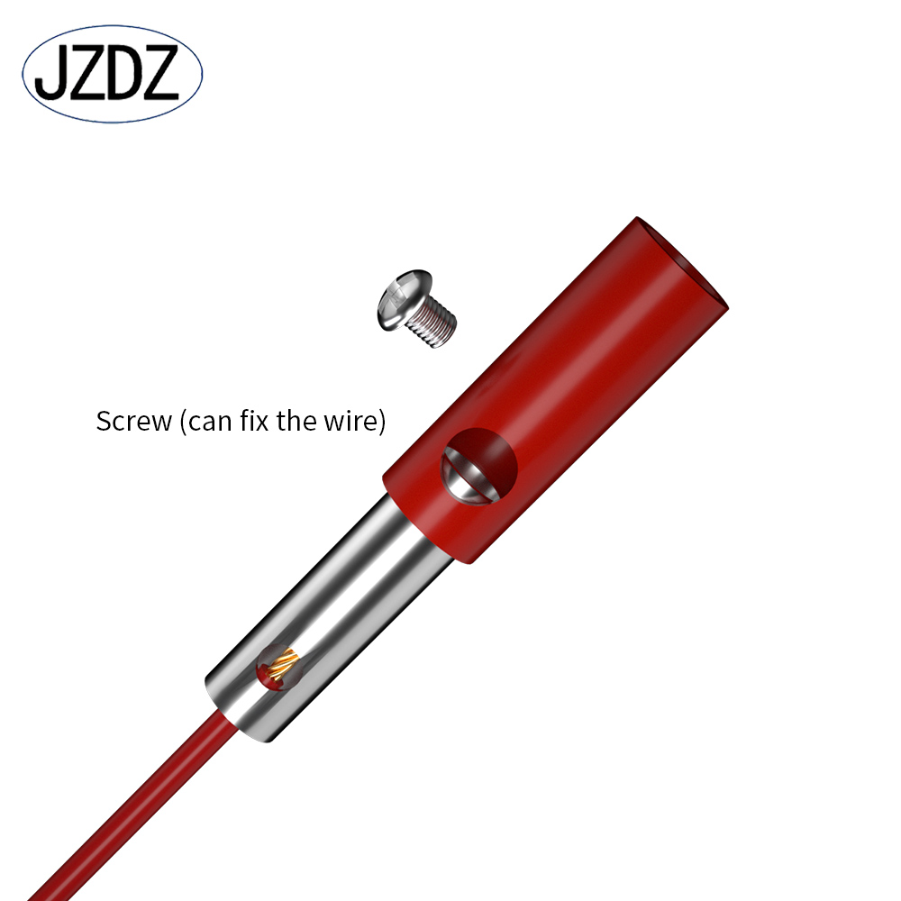 JZDZ 10 sztuk 4mm wtyk bananowy żeńskie gniazdo bananowe wtyk testowy złącze elektryczne 10050