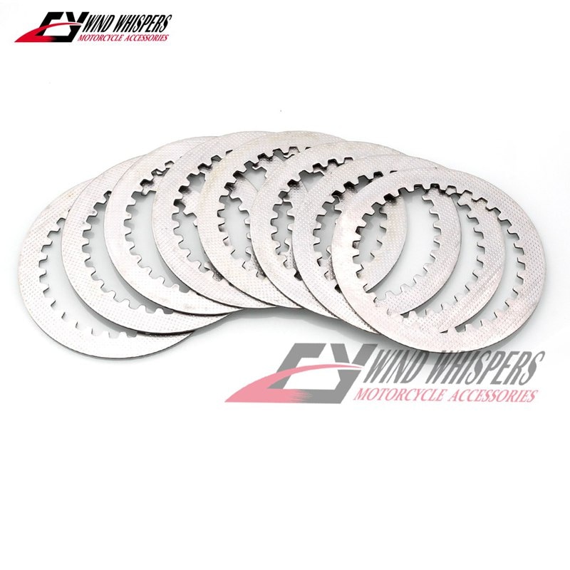 Motorrad Stahl Kork Papier Reibung Kupplung platten Rabatt einstellen Für Yamaha FJ09 FZ-09 MT-09 MT-09A ABS Tracer 900 YZF R1