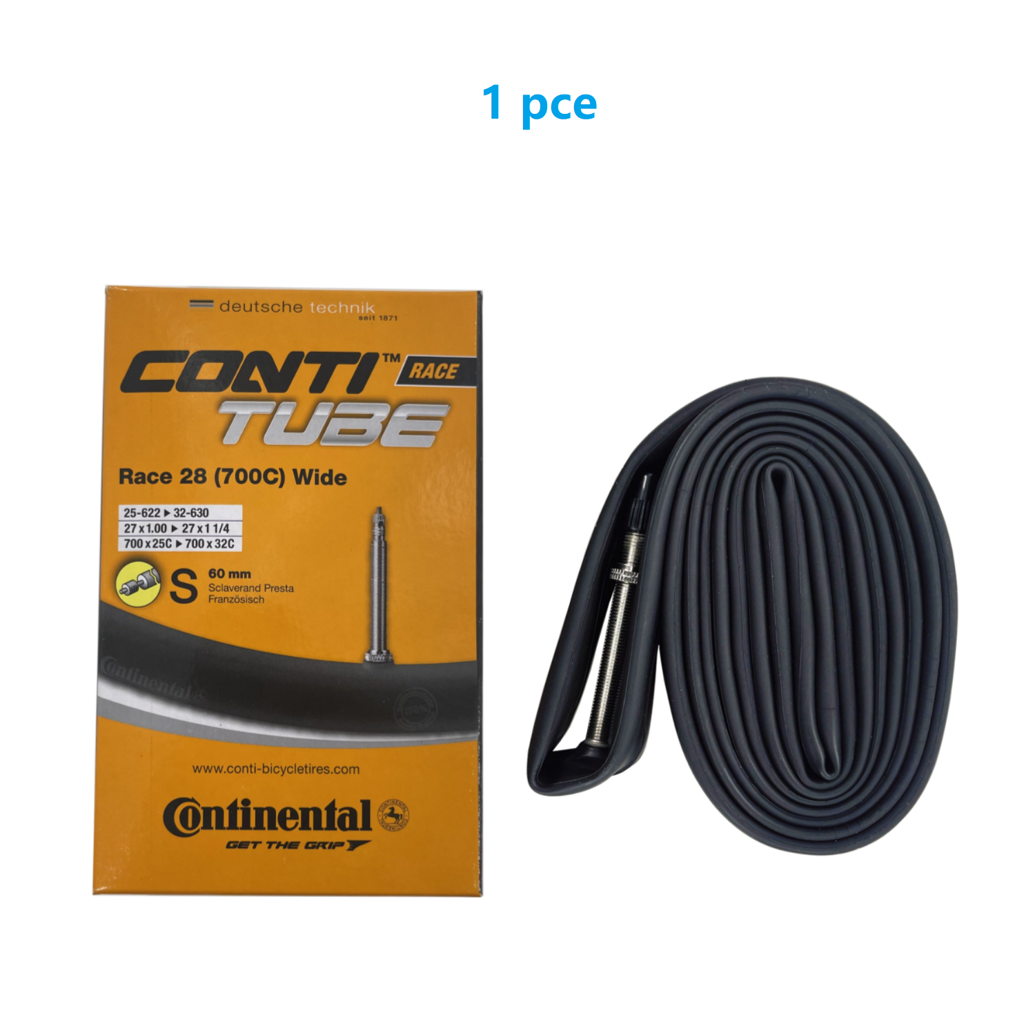 Continental race 28 700X20-32c Road Bicycle Iinner Tube FV 42/60/80mm for 700X20C 700X23C 700X25C 700X32C Tire Inner Tube