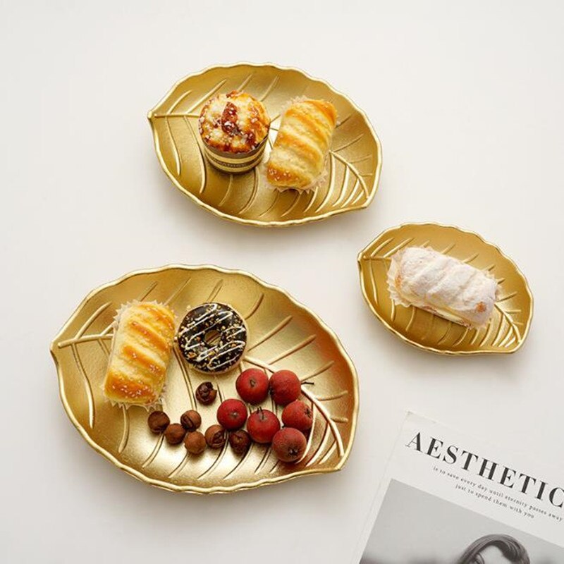 Cutelife nordic ins står for kager snack frugt brød slik tallerken smykker opbevaring metal fad hjem stue dekoration tallerken