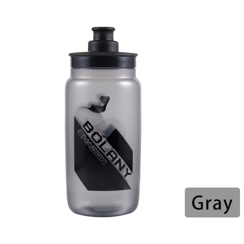Bolany Bicycle Water Bottle Sports 550ML Leakproof Fitness Bottle PP5 Portable Outdoor MTB Mountain Bike Kettle bike Equipment: Gray