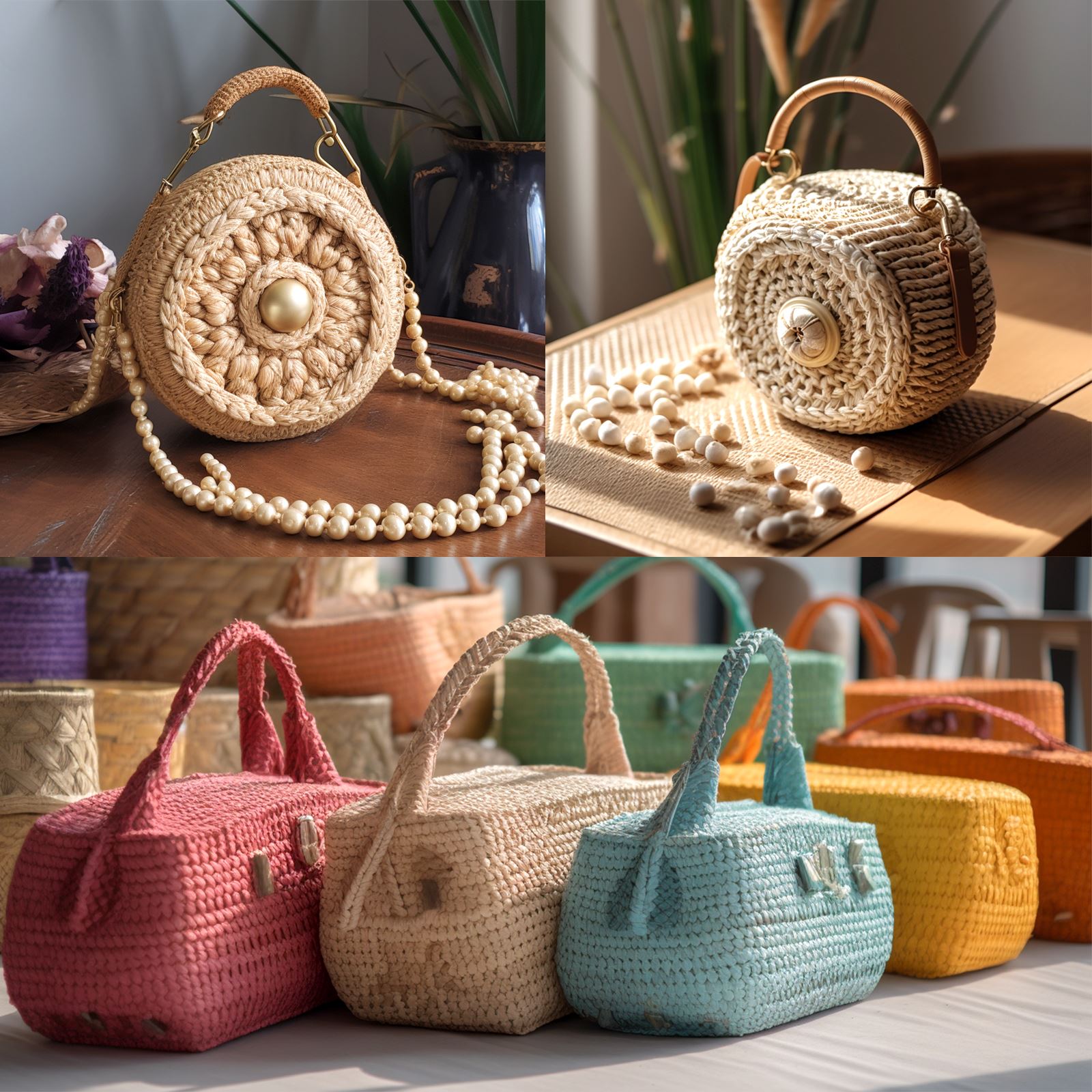 100m/70/20m Natural Raffia Straw Yarn For Knitting Crocheting Paper Threads Diy Handmade Summer Hat Bag Crochet Packaging