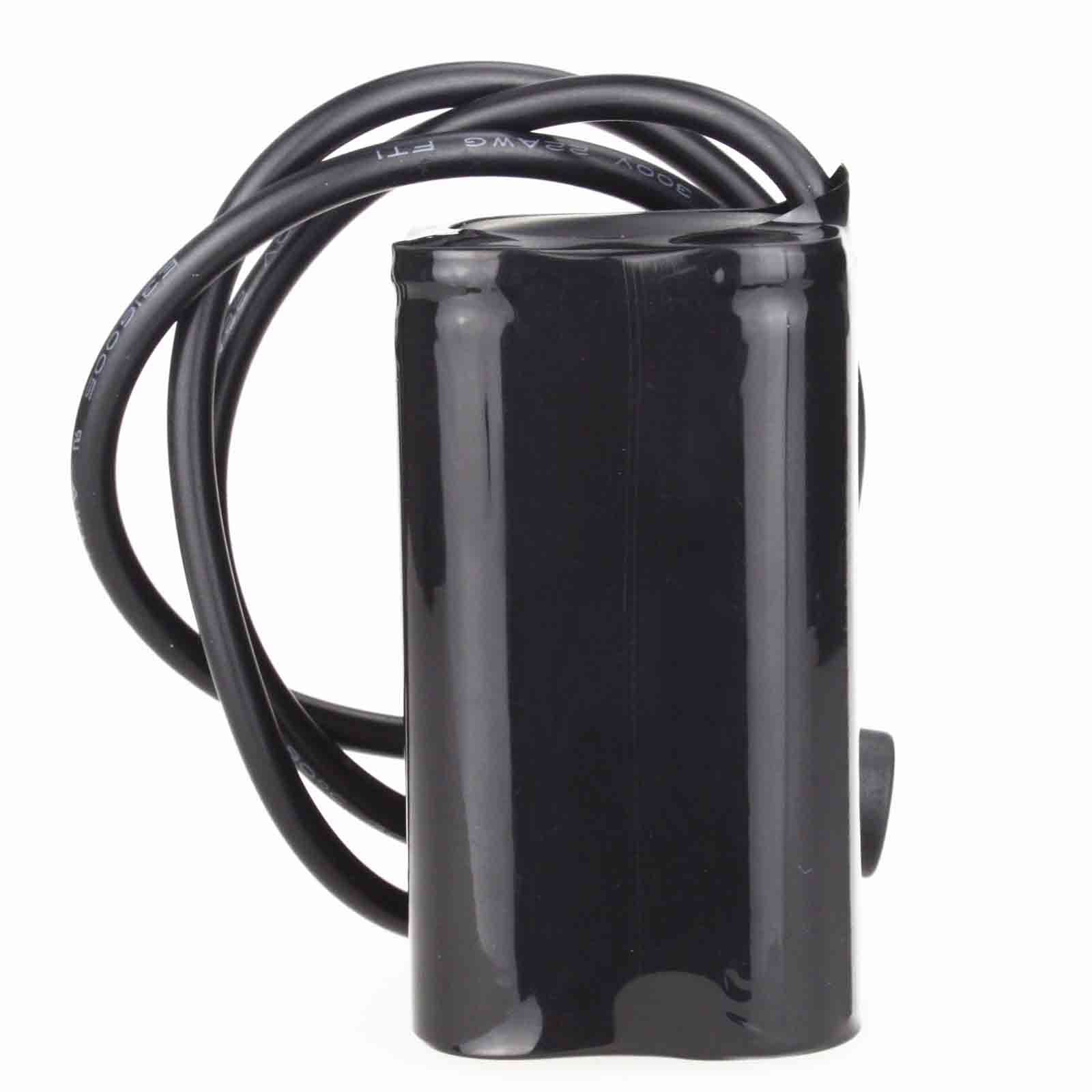 Paquete de batería de 18650 8,4 V, capacidad de 6400mAh para luz LED de bicicleta T6/L2/Faro, 4x18650, batería de litio + 1 bolsa de batería