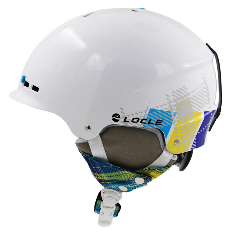 Locle ski hjelm abs + eps ce certifikat voksen ski hjelm udendørs sport ski snowboard hjelm sne skateboard hjelm 56-63cm