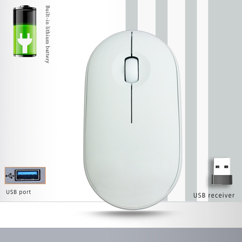 Bezprzewodowa mysz Bluetooth dla Apple Macbook Air Xiaomi bezprzewodowa mysz do ładowania wycisz komputer stacjonarny akcesoria do laptopów biurowych