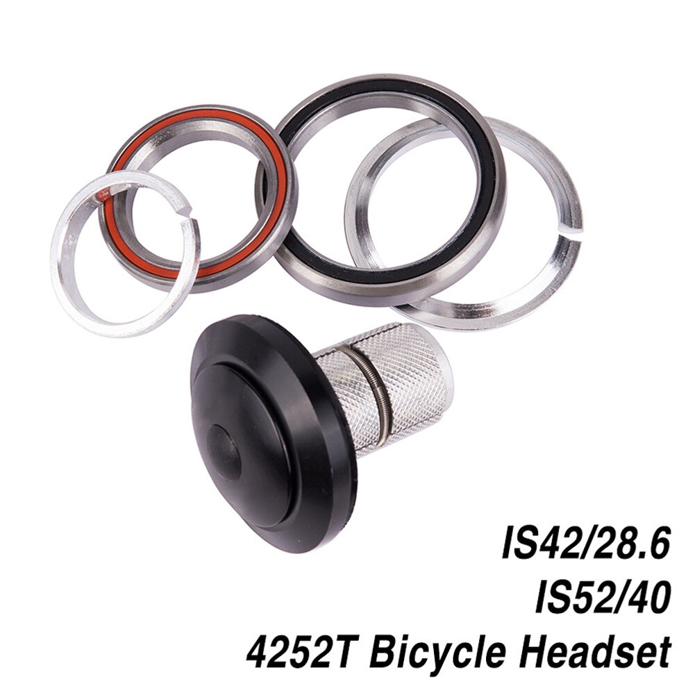 KIMISS 42 52mm Road, Taps toelopende Buis Naar Rechte Fiets Headset Lagers Fiets Voorvork Headset 44mm Fiets Lager KIMISS 42 52mm Road, Taps toelopende Buis Naar Rechte Fiets Headset Lagers Fiets Voorvork Headset 44mm Fiets Lager