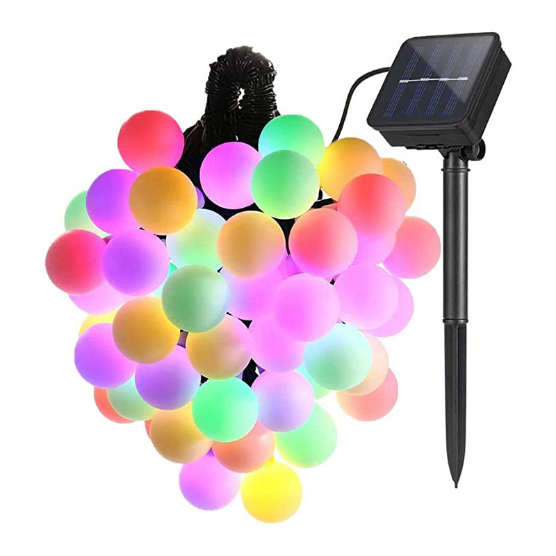 LED Solar Light Decoration Outdoor Fence Garden Street Garland String Light Festoon LED Light IP65 Waterproof Fairy Lamp