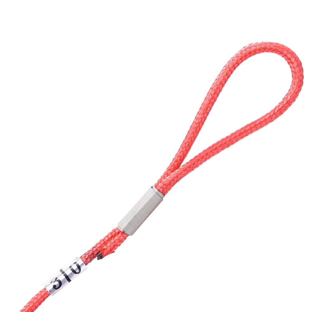 Labor-saving Pull Ring Nylon Steel Wire Cord Measuring Rope for Railway Survey Playground Ruler Engineering Measuring Tool