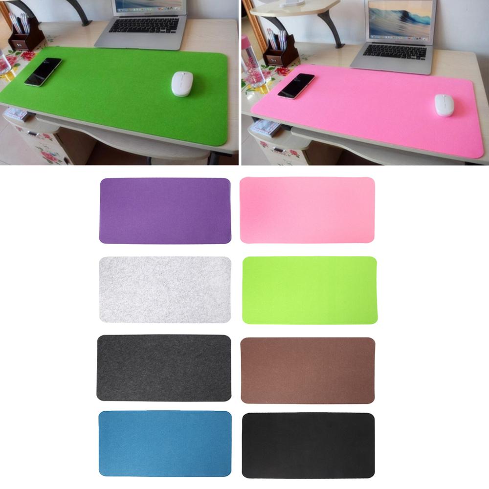 Soft and durable Not easily deformed Large Felt Cloth Mouse Pad Non-slip Mouse Pad Mouse Mat for Office desk pad