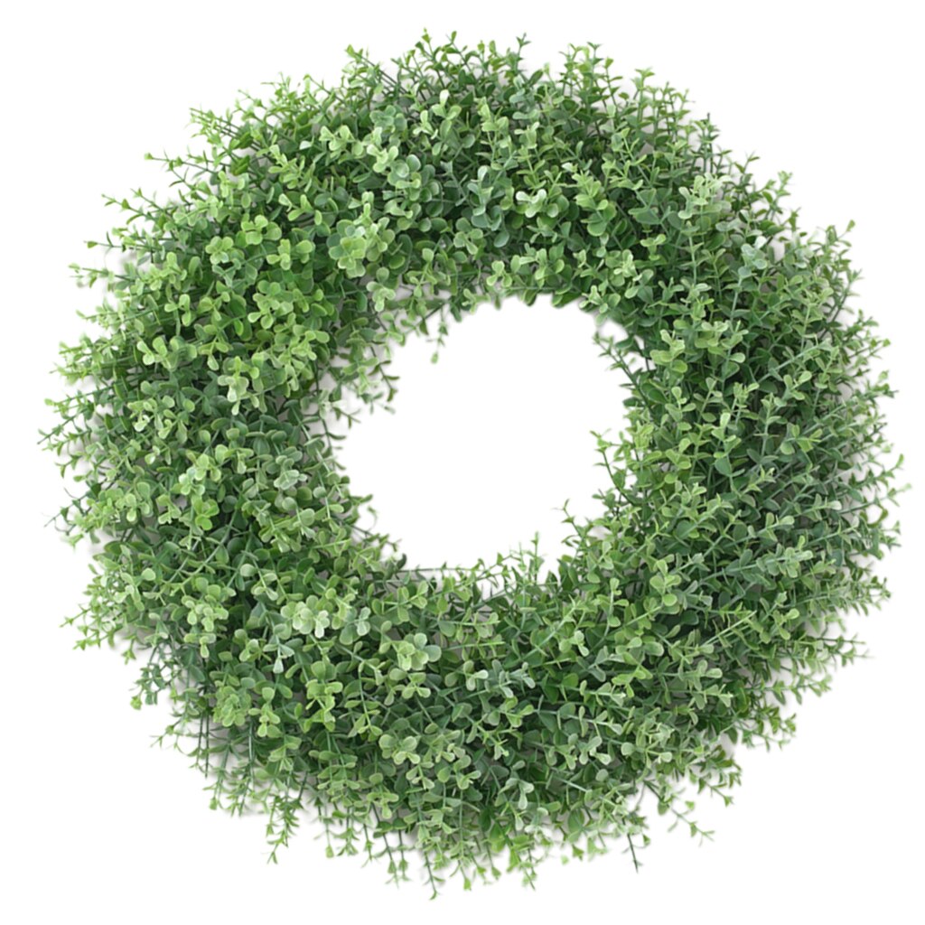 17' Green Leaf Wreath Summer Indoor Wreaths Front Door Party Celebration Decor
