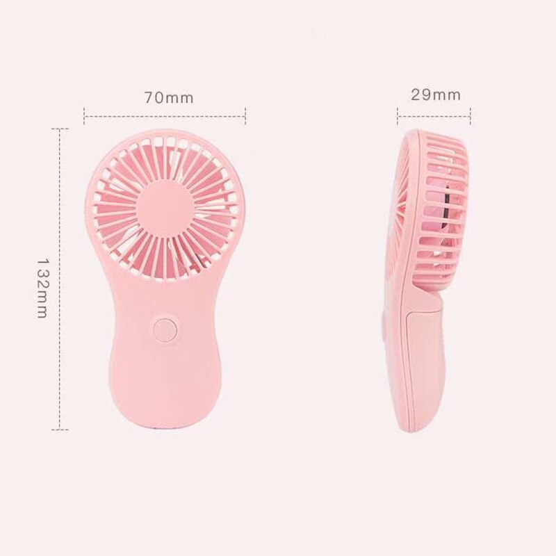 Handheld Mini Fan Silent Strong Wind Personal Air Cooler Portable Desk Fans for Home Office