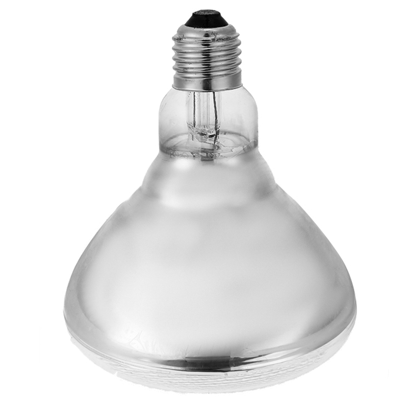 Rayo infrarrojo rojo luz térmica de calefacción 100-250W granja cerdo cría calor onda corta aves de corral escotilla 110-220V bombilla
