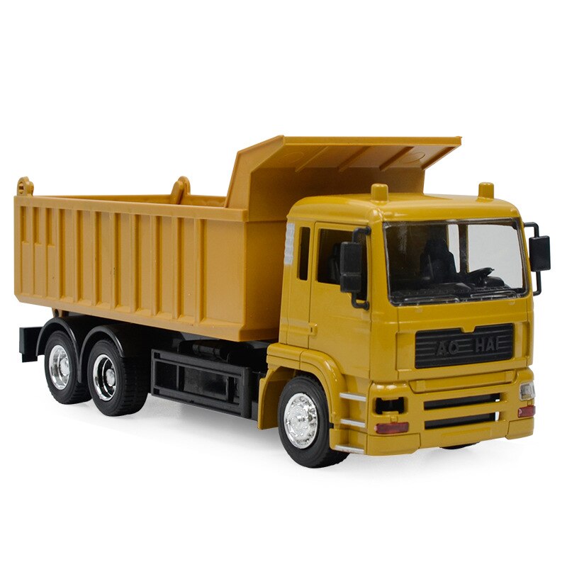 1:14 afstandsbediening hydraulische dumper machine op de radio control 10CH kids auto speelgoed elektrische loader auto's