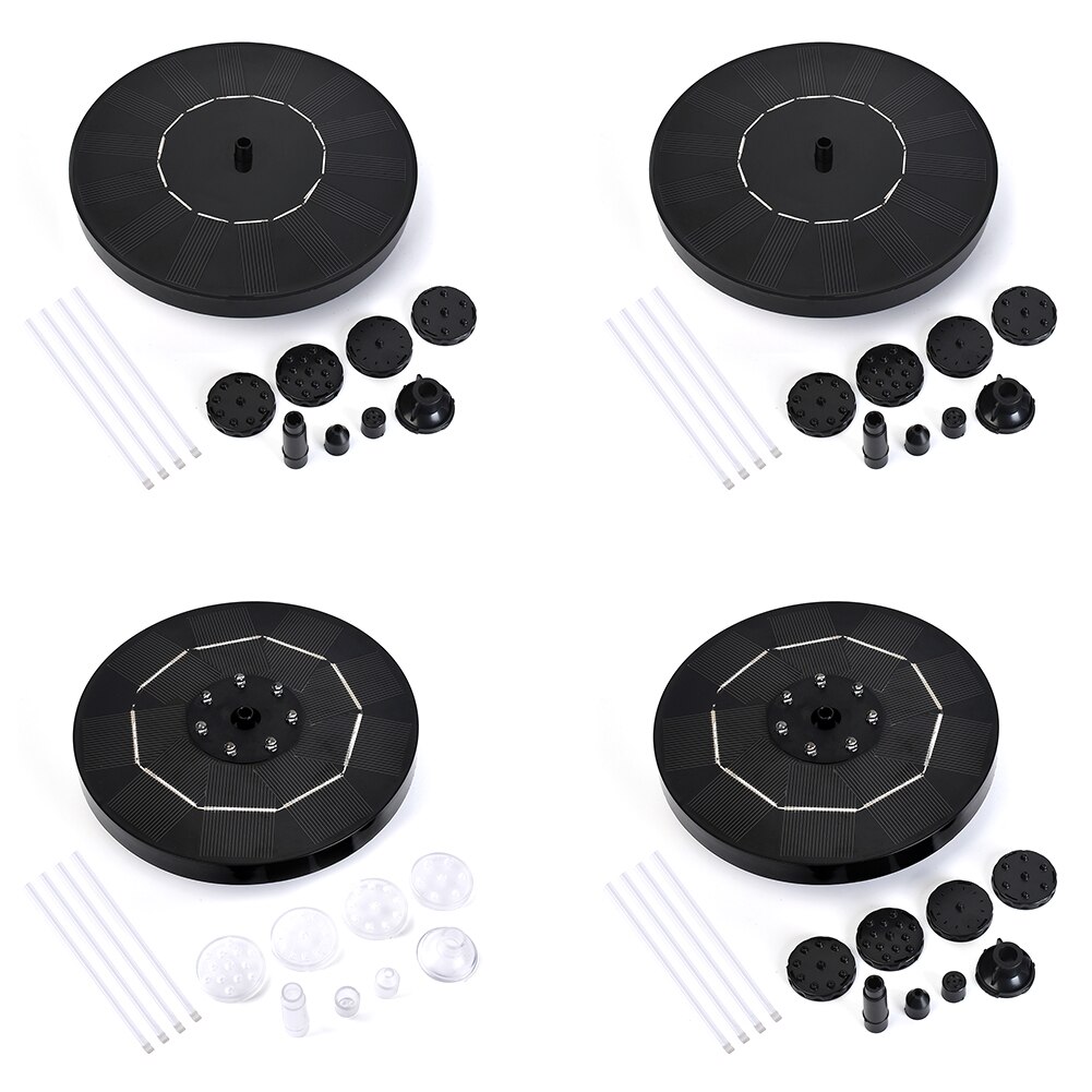 Brushless Solar Powered Water Fountain Outdoor Pond Waterfall Water Pump Kit Water Pump for Garden Decoration