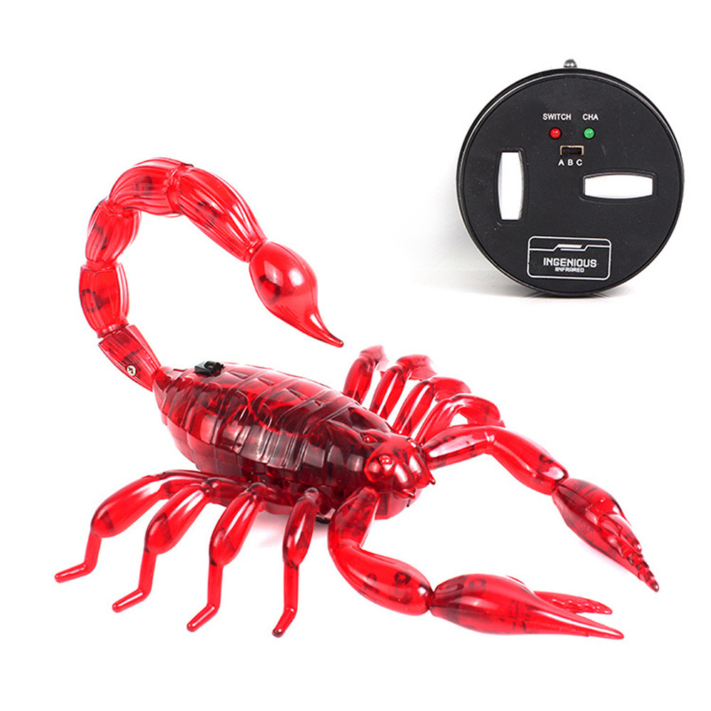 Elektrische Afstandsbediening Hoge Simultion Infrarood Afstandsbediening Realistische Animal Scorpion Kids Speelgoed Educatief Speelgoed T830