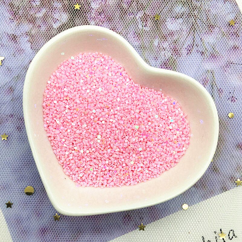 Multi taille 1mm 2mm cercle point forme Pvc Paillettes en vrac fête artisanat Nail Arts Sequin mariage décoration confettis 10g: ab pink / 1mm 6000pcs 10g