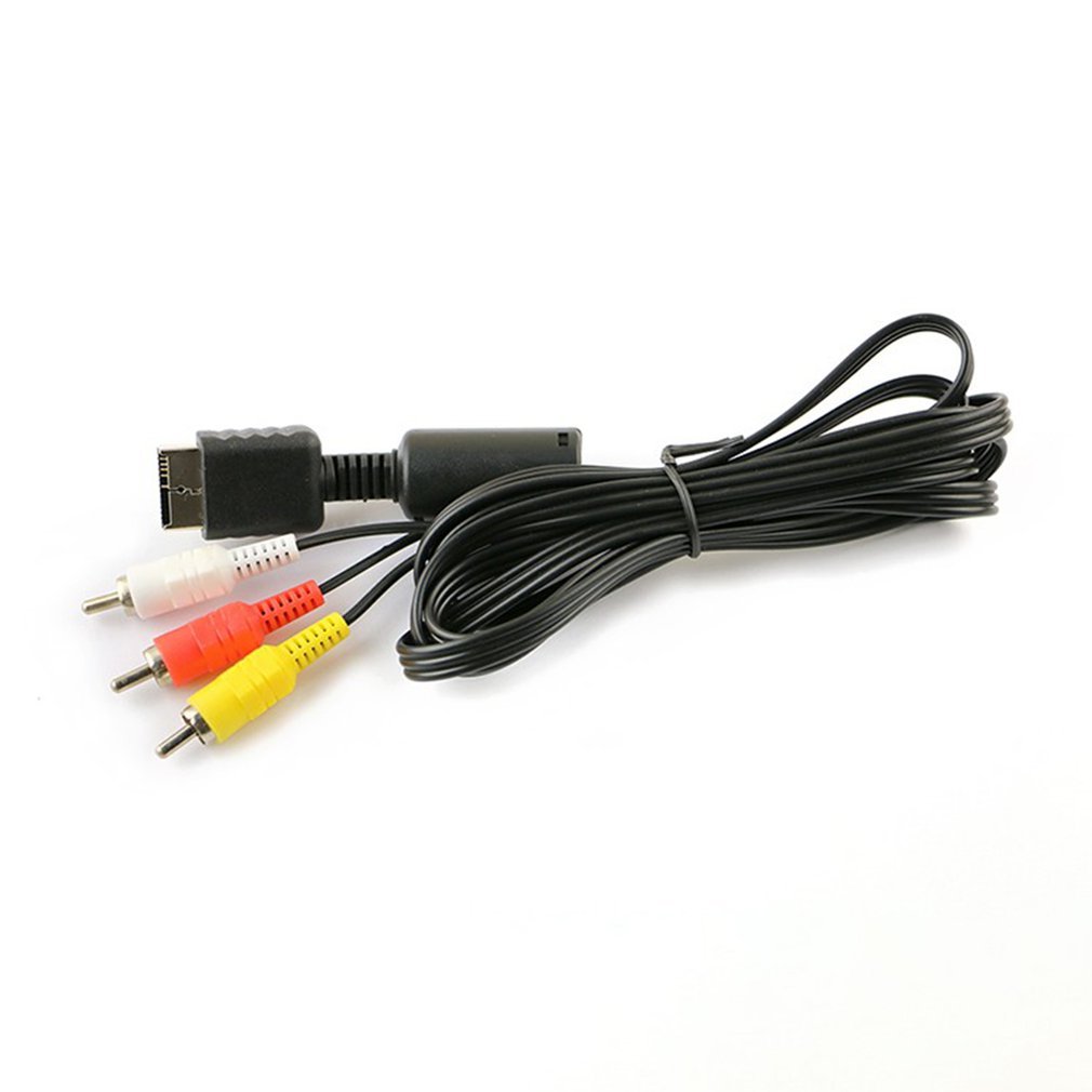 Multi-komponent spil audio video av kabel til rca til sony  ps2 ps3 playstation system kabel konsol tv spil computer tilbehør