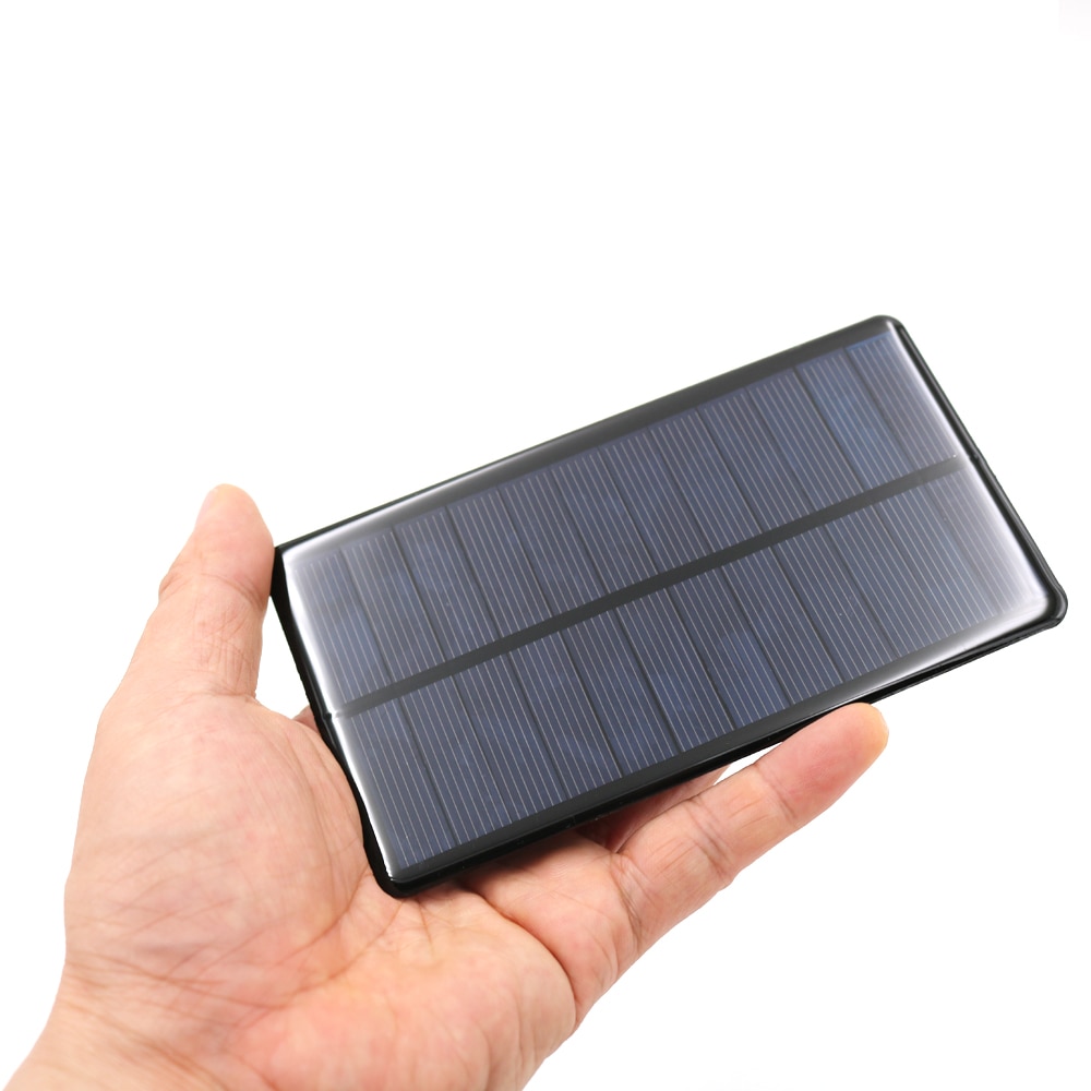 6v 210ma 1.26w solpaneler polykristallina solceller försörjer strömpanelmodul diy batteri för mobiltelefon leksaksladdare