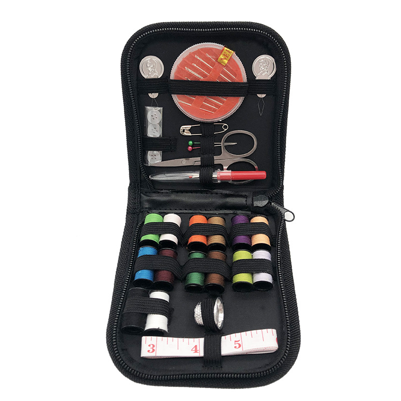 Naaisets DIY multifunctionele naaidoosset voor handquilten, stiksels, borduurgaren, naaiaccessoires, naaisets: Light Grey