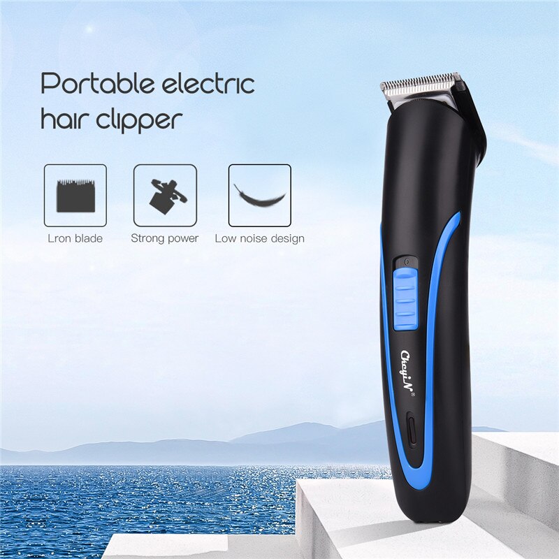 CkeyiN-cortadora de pelo recargable, Máquina para cortar cabello de corte de pelo inalámbrico, máquina de afeitar,