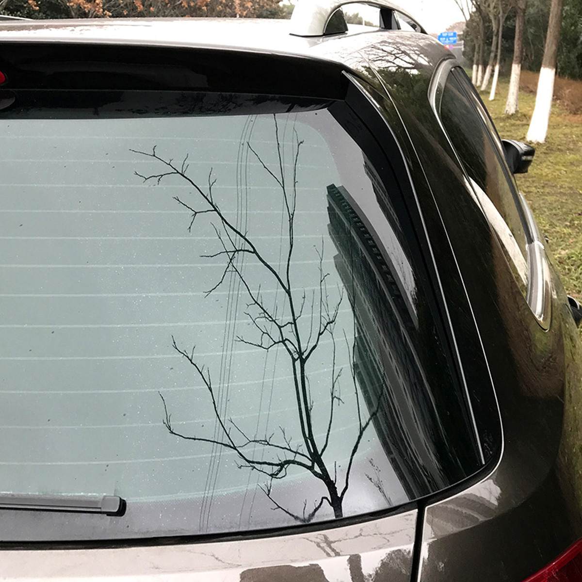 Rear Window Side Spoiler Spoiler Canard Canards Splitter For VW for Passat B7 Wagon/Alltrack