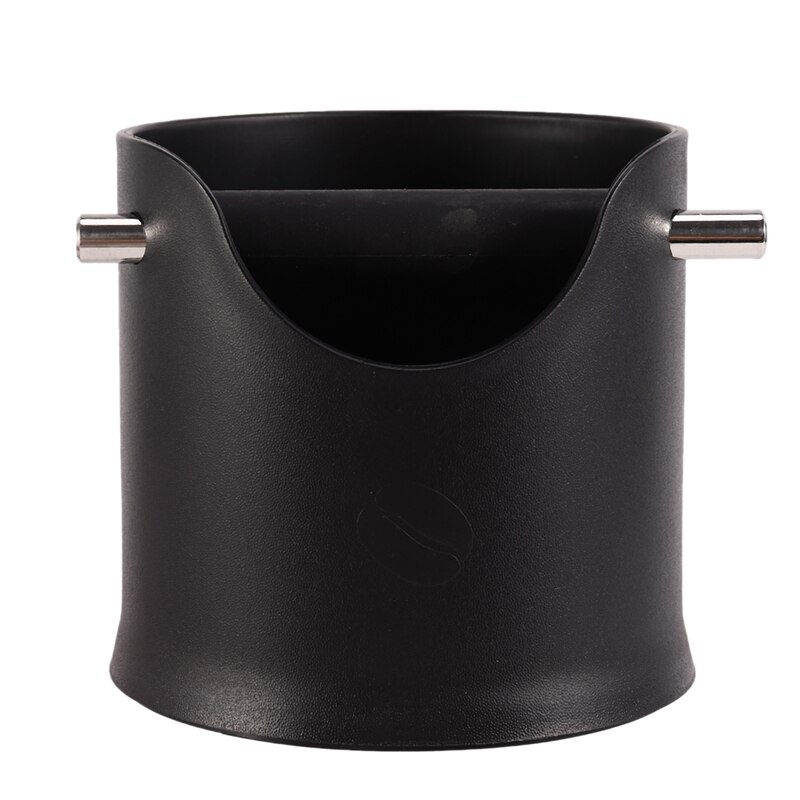 Coffee Knock Box Stainless Steel/ABS Espresso Grounds Waste Bin for Barista Cafe Residue Container Accessories