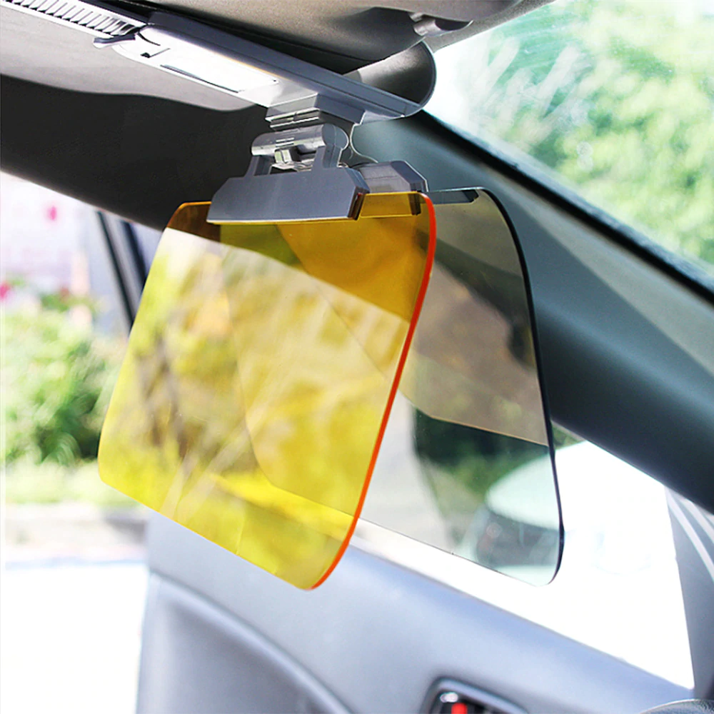 Rijden Bril Zonneklep Shade Eye Bescherming Anti-Glare Spiegel Dag En Nacht Dual-Purpose Auto Accessoires Auto driver Bril
