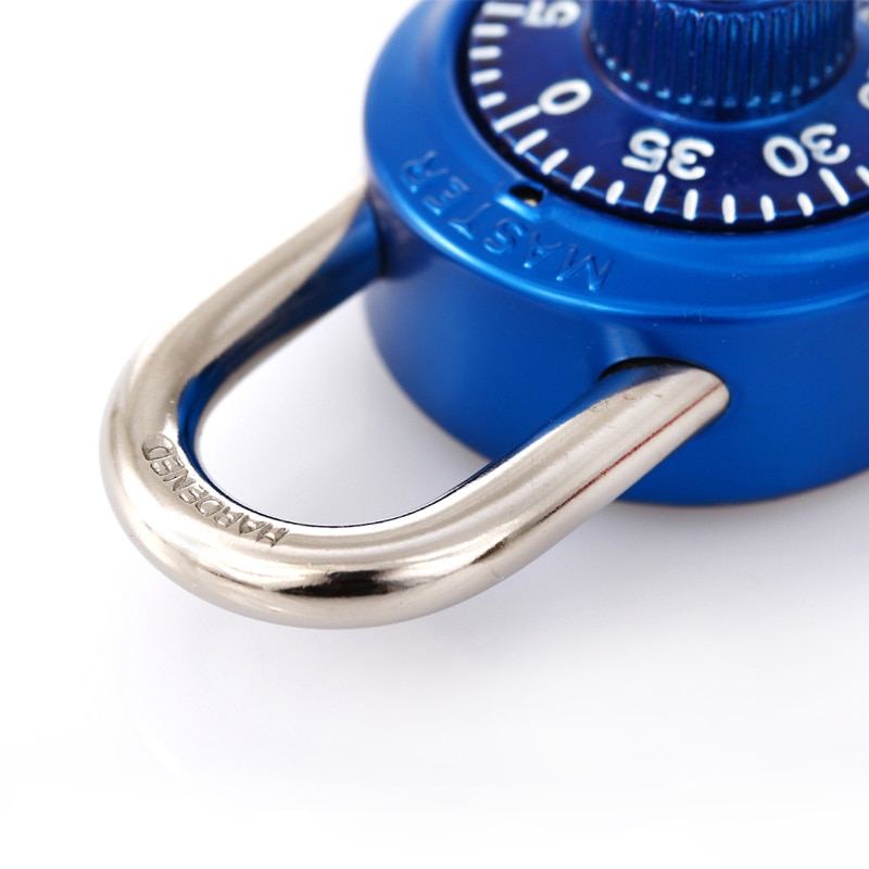 Safe Fixed Number Locks Turntable Gym Cabinet Wardrobe Student Door Lock Letter Digital Rotating Password Steel Round Padlock