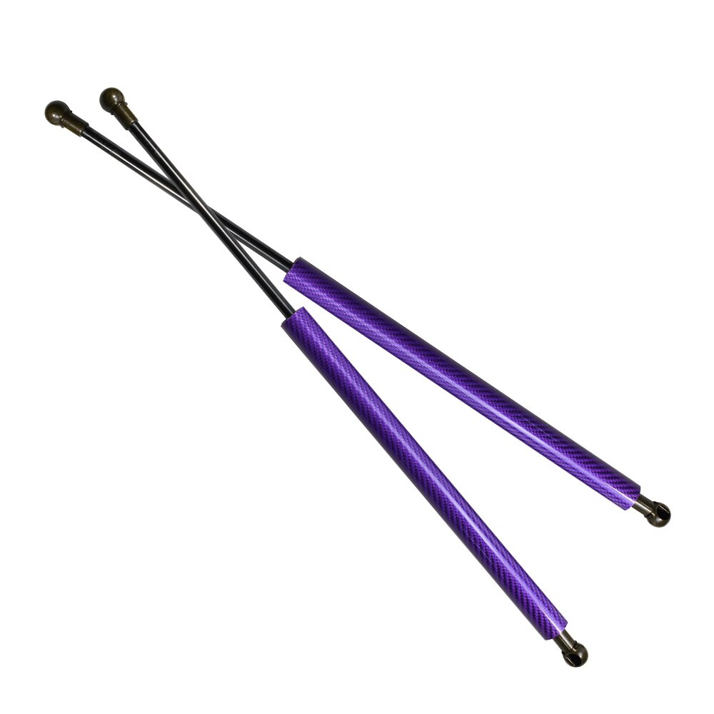 for Toyota Passo for Perodua Myvi 2004 Front Bonnet Hood Modify Gas Struts Carbon Fiber Spring Damper Lift Support Absorber: Carbon Fiber purple