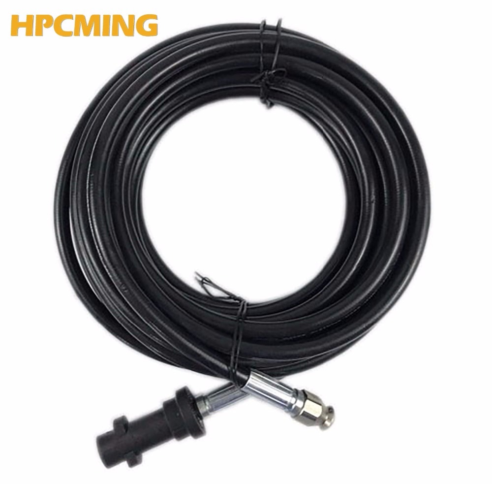 Manguera de alta presión para limpieza de lavado de coche, sistema de riego, Kit de manguera de agua para Karcher con conector adaptador (MOH001)