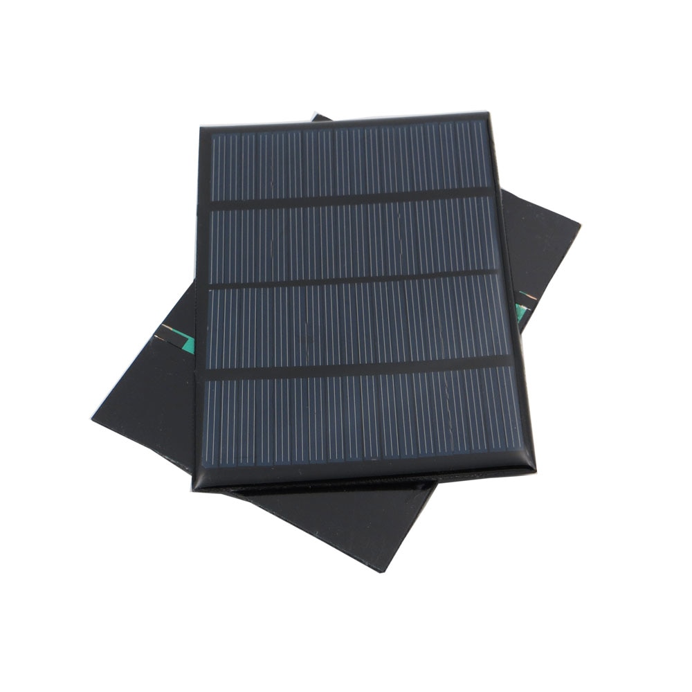 2 stuks x Zonnepaneel 12V 100mA 1.5W Mobiele DIY Battery Charger Mini Zonnepaneel China Module Solar systeem Cellen voor Mobiele Lader Speelgoed