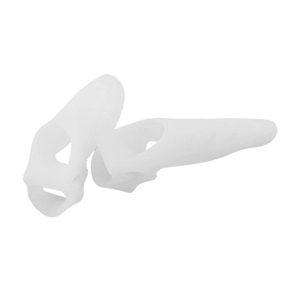 2Pcs Siliconen Bunion Tenen Corrector Orthesen Stijltang Separator Gemak Pijn Voetverzorging Teen Orthese Massager Teen