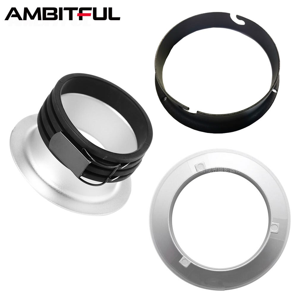 AMBITFUL 135mm 144mm 150mm Ring Adapter for Bowens Elinchrom Profoto Mount for AMBITFUL AL-06 AL-16
