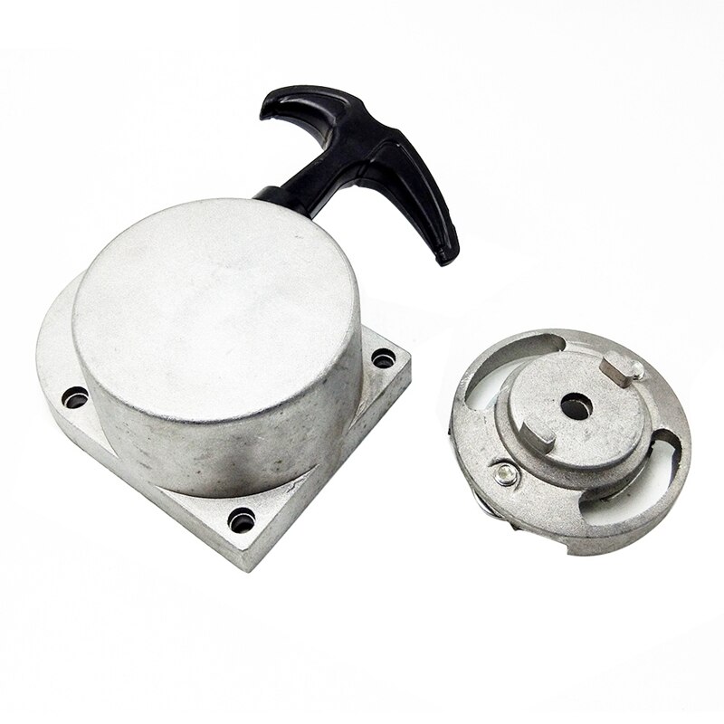 Pull Starter Voor 49CC 66CC 80CC Motor Gemotoriseerde Fiets Pull Terugloopstarter