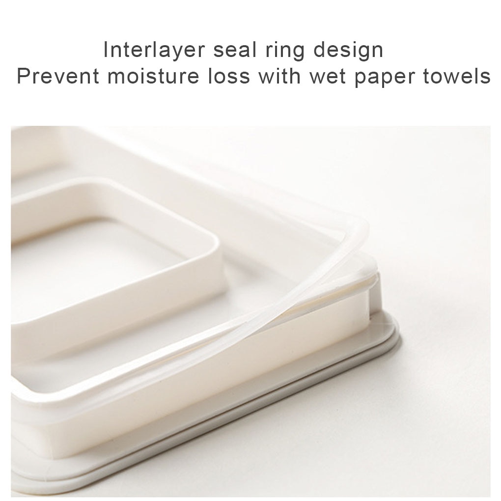 Tissue Box Wet Wipes Dispenser Holder Dry Wet Tissue Paper Case Box Wipes Napkin Napkin Holder Holder Wipes Dispenser Box
