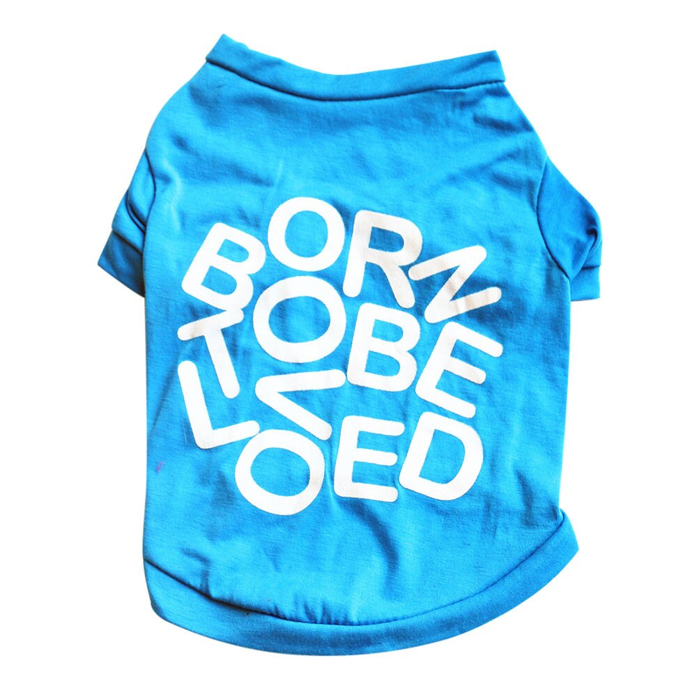 Vesten Leuke Kleine Pet Hond Kat Kleding T-shirts Kleding Vest Ropa Para Perros Chien Chemises # Een: XS / BLUE