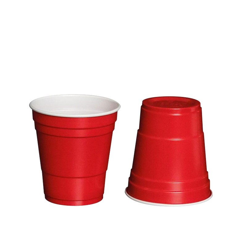 200pcs-55ml red Plastic Cups Insulated Solo Cup 2oz Mini party cup Drinking Cup