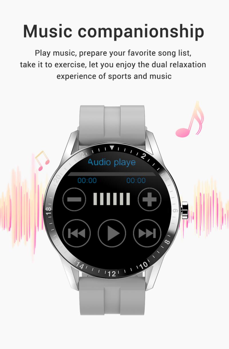 G20 montre intelligente Bluetooth appel Smartwatch hommes femmes horloge Sport Fitness Bracelet pour Xiaomi Android Huawei honneur