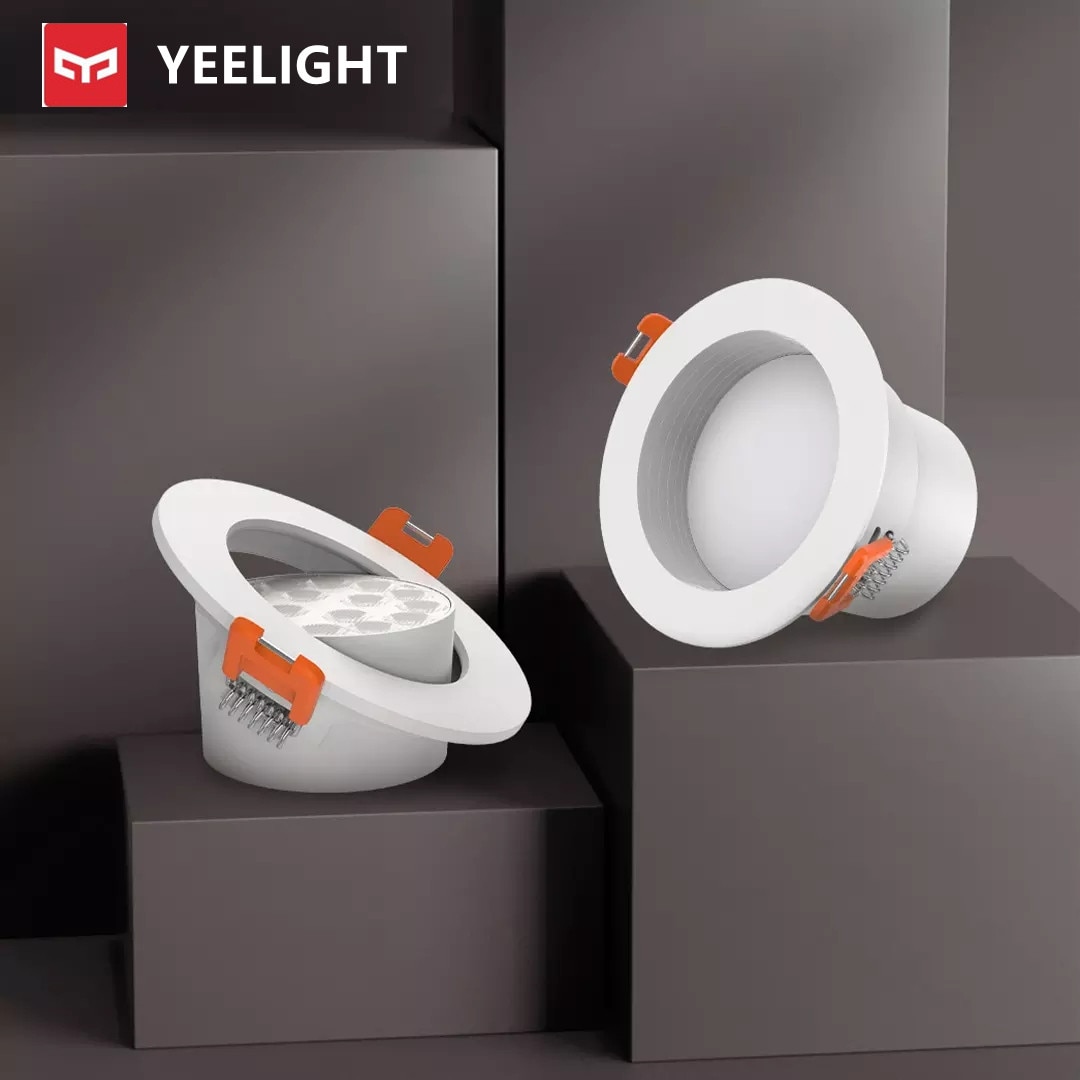 Yeelight Smart Downlight/Spotlight Mesh Werken Met Mi Thuis App Smart Afstandsbediening Wit &amp; Warm Licht Ingebed Plafond led Lamp
