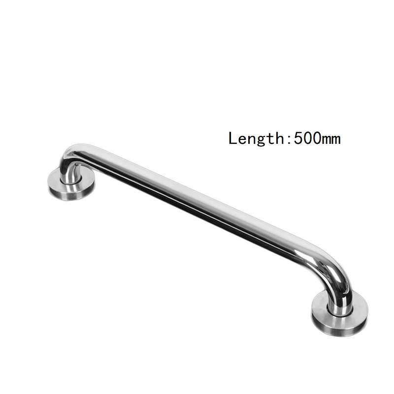 30/40/50cm badeværelsesbadekar i rustfrit stål gelænder håndtag brusegreb sikkerhedshåndtag håndklædeholder håndtag hel til ældre: 500mm